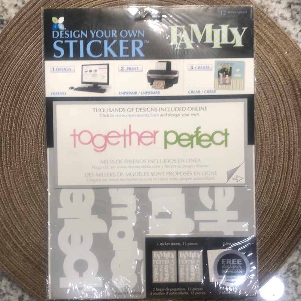Design Your Own Sticker - Family